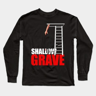 Shallow Grave Design Long Sleeve T-Shirt